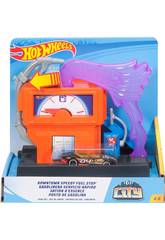 Hot Wheels City Downtown Distributore di Benzina Mattel FMY97