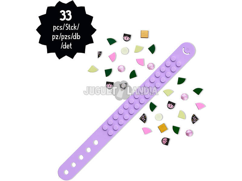 Lego Dots Violett Magic Wald Armband 41917