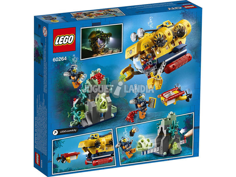 Lego City Oceans Submarino de Exploración 60264