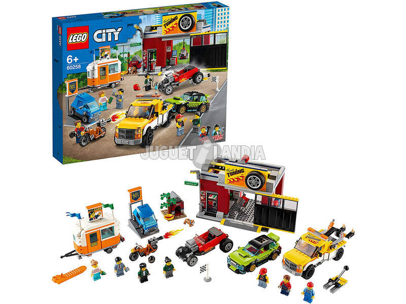 Lego City Nitro Wheels Tuning-Werkstatt 60258