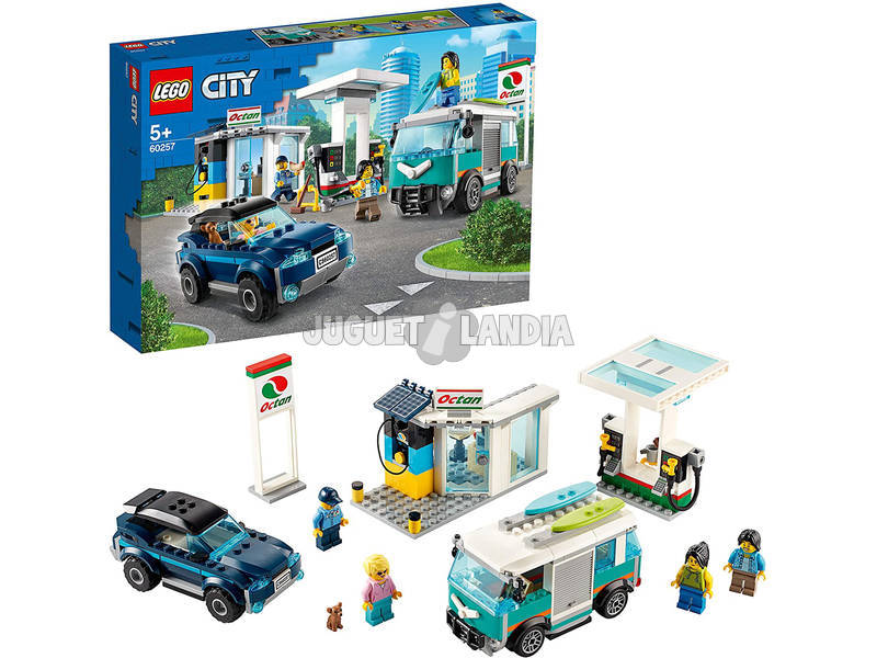 Lego City Nitro Wheels Stazione di Servizio 60257