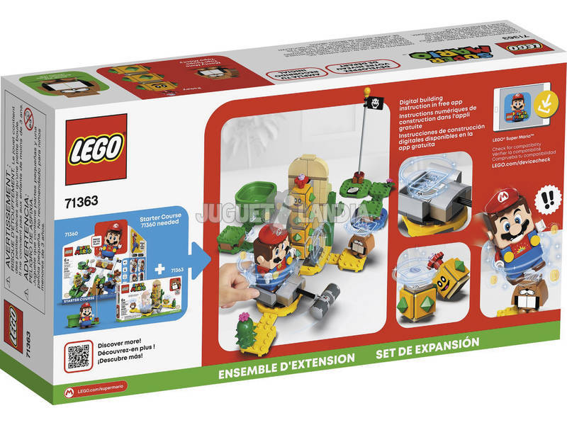 Lego Super Mario Set de Expansão: Pokey do Deserto 71363