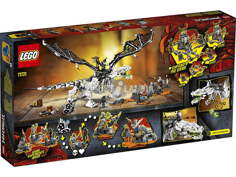 Lego Ninjago Dragão do Feiticeiro da Caveira 71721