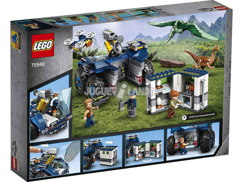 Lego Jurassic World Fuga del Gallimimus e il Pteranodon 75940