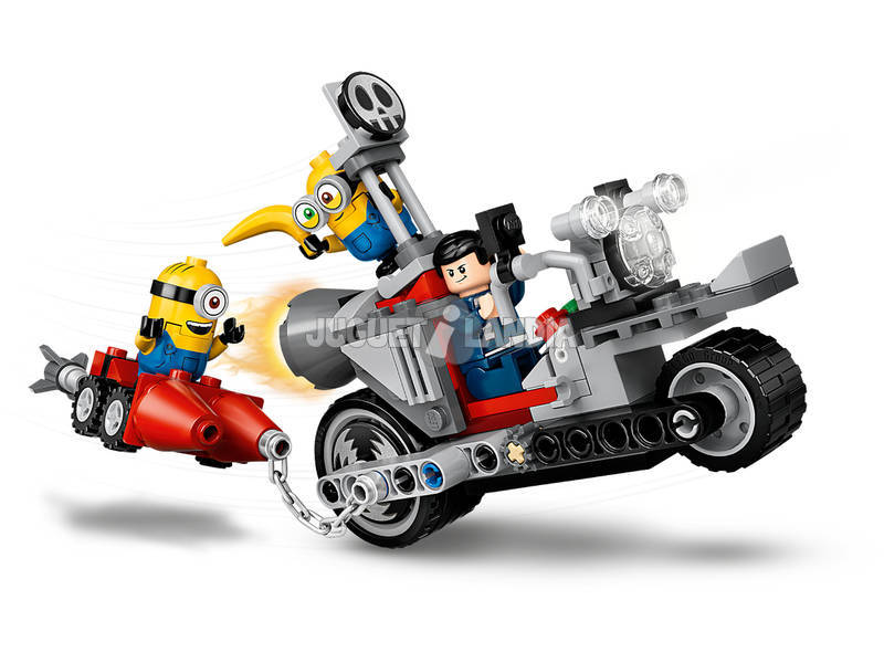 Lego Minions Verfolgung auf dem unaufhaltsamen Motorrad 75549