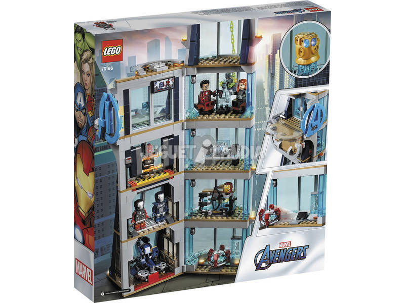 Lego Super Heroes Battaglia nella Torre degli Avengers 76166