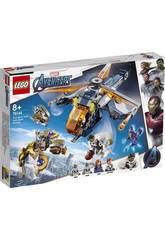 Lego Super Heroes Avengers Soccorso in Elicottero di Hulk 76144
