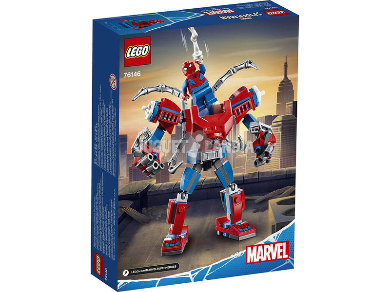 Lego Marvel Spiderman Robotische Rüstung von Spiderman 76146