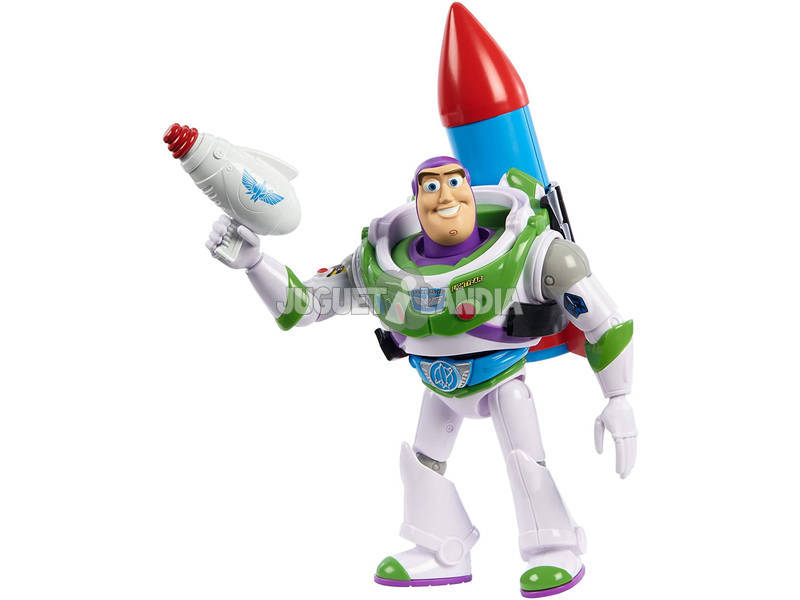 Toy Story 25e Anniversaire Buzz Lightyear avec Fusée Mattel GJH49