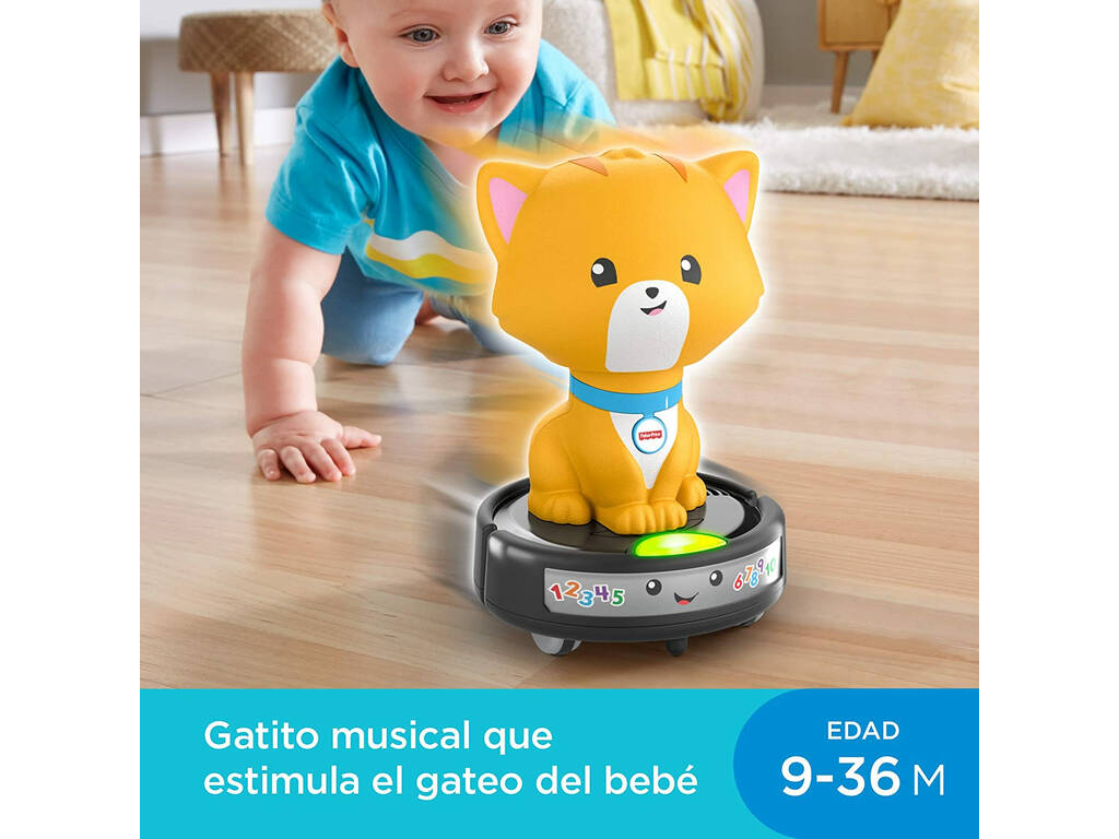 Fisher Price Kätzchen und Staubsauger Kinderwagen Mattel GMX70