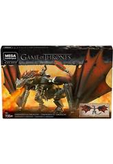 Game of Thrones Mega Construx Daenerys et Drogon Mattel GKG97