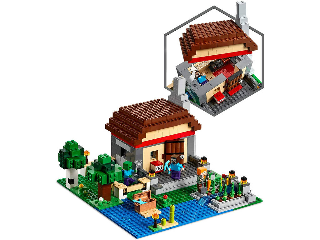 Lego Minecraft Boîte Modulaire 3.0 21161