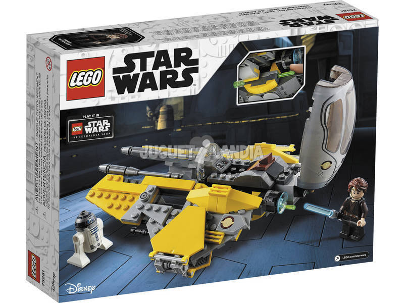 Lego Star Wars Interceptor Jedi de Anakin 75281