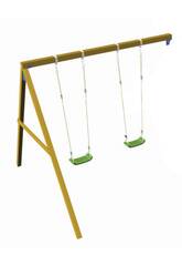 Lehnschaukel für Kinderspielplatz von 120 cm. Masgames MA700150
