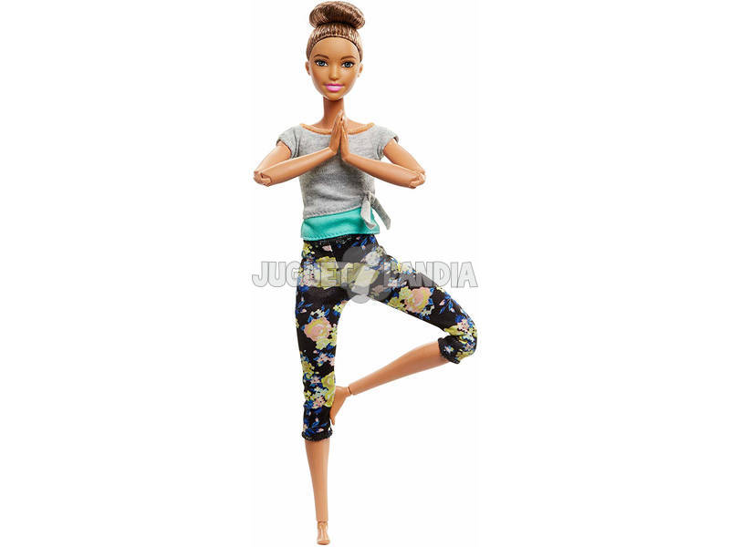 Barbie Movimentos Sem Limites Cabelo Castanho Mattel FTG82