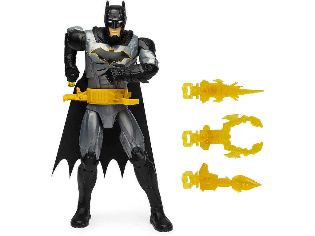 Batman Figurine 30 cm. con Ceinture Multi-fonction de Changement Rapide Bizak 6192 7809