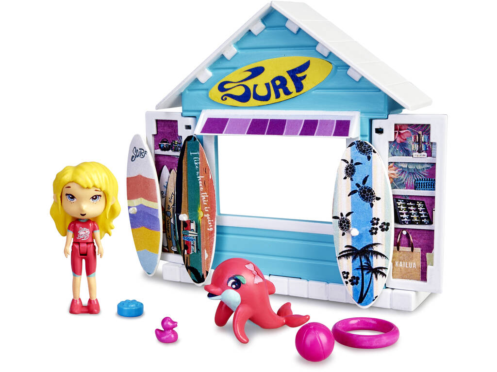 Mimy City Kit Boutique De Surf Avec Figurine Wendy Wave Famosa 700015596