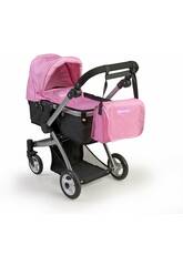 Carro de Beb� Nenuco Com Saco 3 Em 1 Famosa 700014871