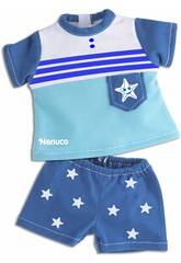 Nenuco Petits Vêtements Décontractés 35 cm.Ensemble Bleu Famosa 700013822