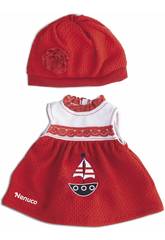 Nenuco Petits Vêtements Décontractés 35 cm. Robe Rouge Famosa 700013822
