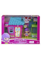 Pinypon Mini Petite Maison Rose avec Figurine Famosa 700015606