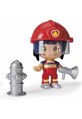 Pin y Pon Action S�rie 2 Figura Bombeira Famosa 700015147