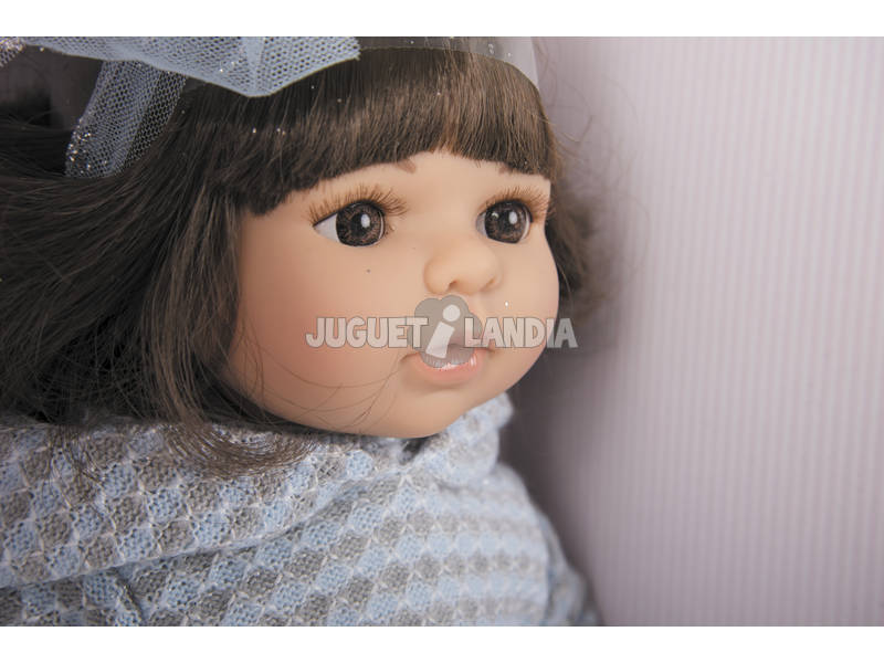 Puppe Laura Braun 35 cm. von Berjuan 1067