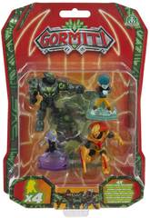 Gormiti S{erie 2 Blister 4 Figurines 5 cm. Famosa GRE08000