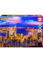 Puzzle 1000 Hong Kong Neon Educa 18462