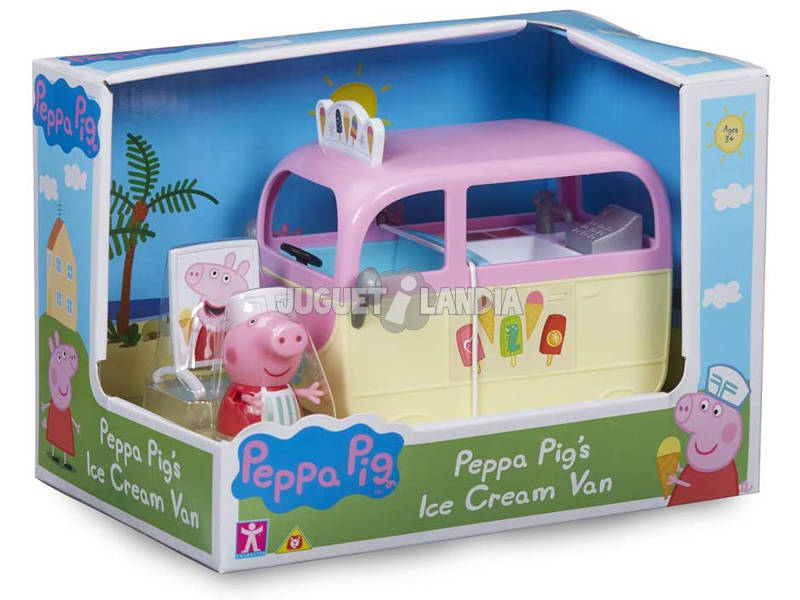 Peppa Pig Wohnwagen Eisdiele Bandai CO7153