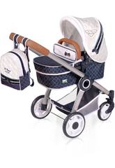 Chariot de Poup�e Classic Romantic 3 en 1 Pliant DeCuevas 80537