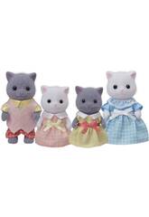 Sylvanian Families Familia Gato Persa Epoch Para Imaginar 5455