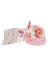 Poup�e Bimba RoseSac de Couchage 37 cm. Antonio Juan 1454