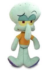 Bob l'Éponge Mini Peluche Calamar Bandai 690505