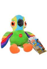 La Ferme de Zen�n Peluche Musicale Perroquet Pepe Bandai 80012