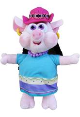 La Ferme de Zenón Peluche Musicale Madame Pancha Bandai 80016