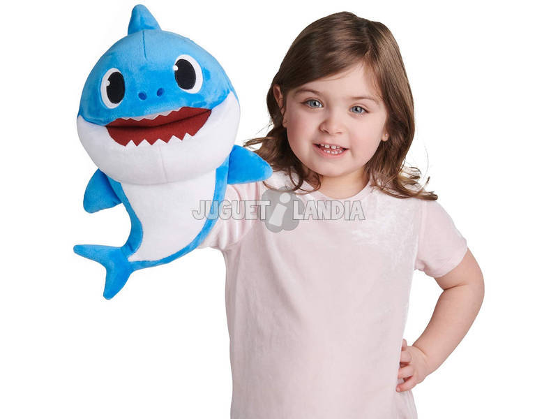 Baby Shark Marionete Cantora Daddy Shark Bandai SS01005