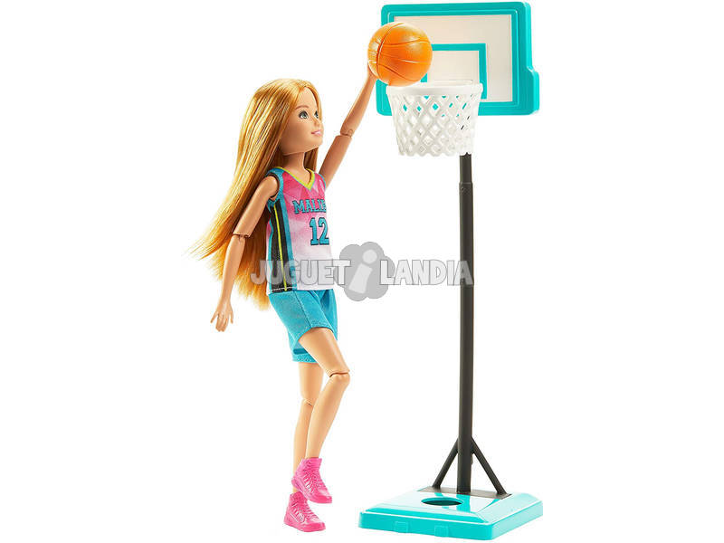 Barbie Hermana Deportista Basket Mattel GHK35
