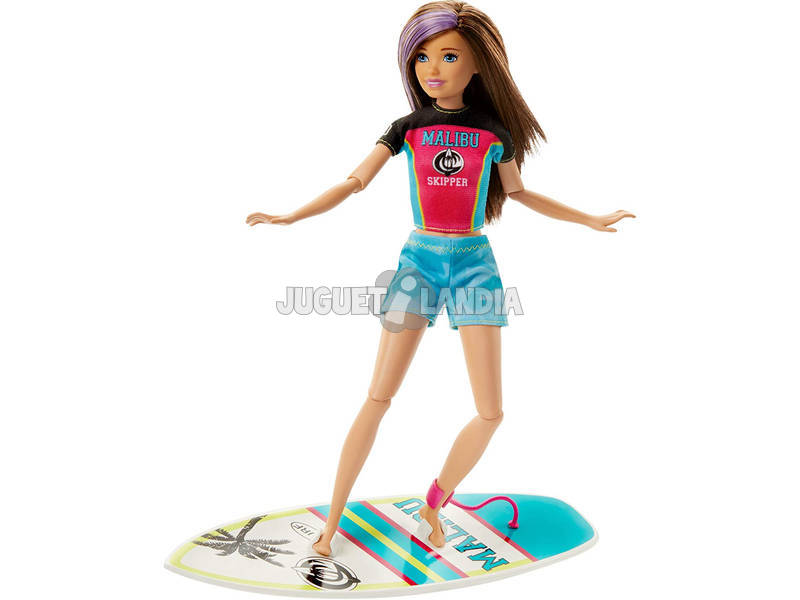 Barbie Soeur Athlète Surf Mattel GHK36