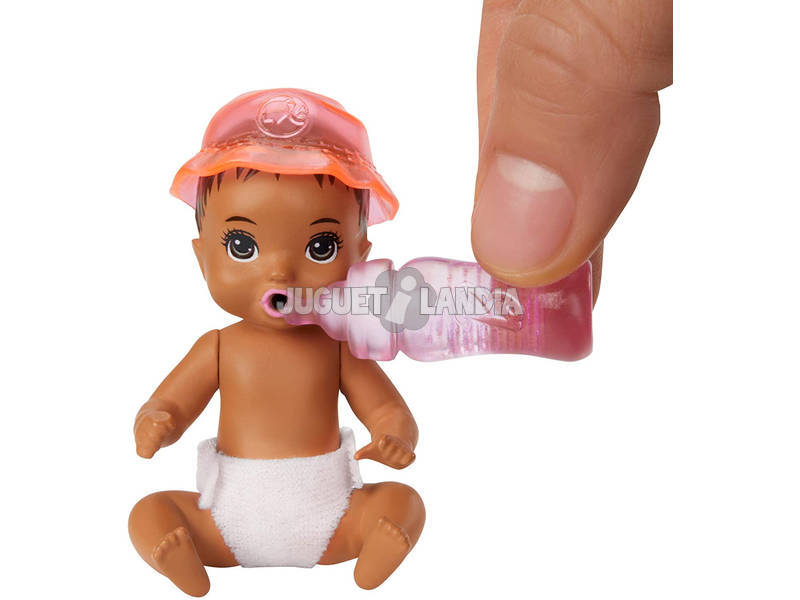 Barbie Skipper Canguro di Bebè Ora di Cambiare il Pannolino Mattel GHV86