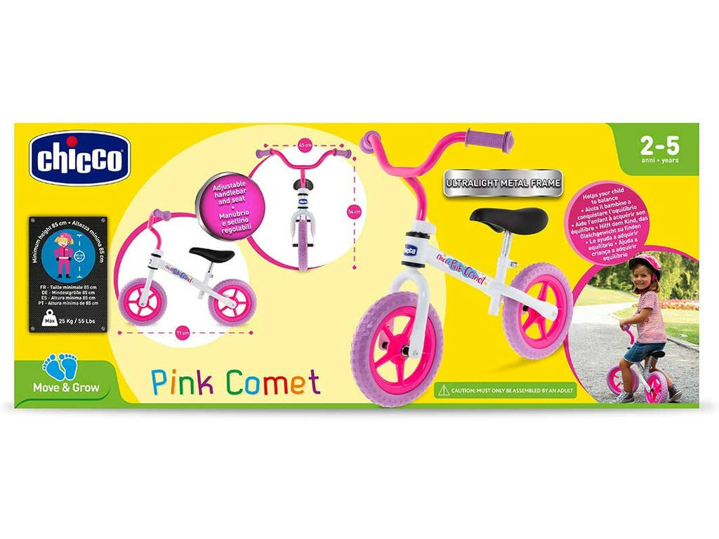 First Bike Pink Comet Chicco 171603