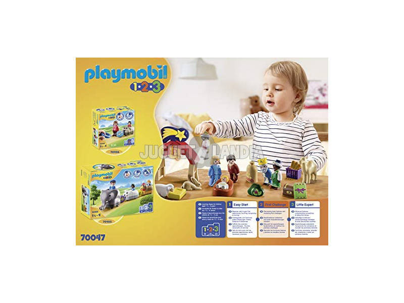 Playmobil 1,2,3 Mi Primer Belén 70047