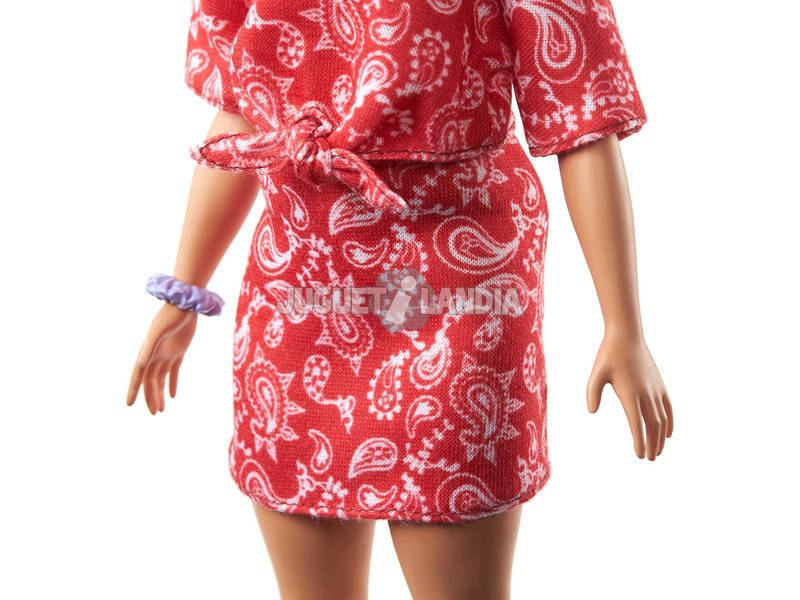 Barbie Fashioniste Bandana Shirt Dress Mattel GHW65