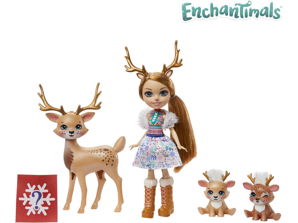 Enchantimals Rainey Rena e Família Mattel GNP17