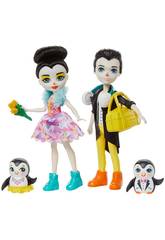 Enchantimals Penguin Ice Skaters Mattel GJX49