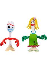 Toy Story Figurines Forky et Karen Mattel GNJ67