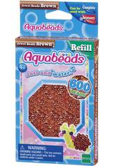 Aquabeads Pack Abalorios Joya Marrón Epoch Para Imaginar 32738