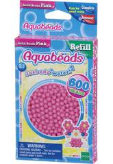 Aquabeads Pack Abalorios Sólidos Rosa Epoch Para Imaginar 32588