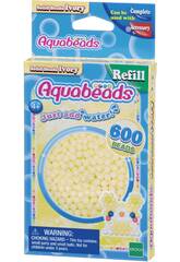 Aquabeads Pack Perles Solides Blanc Ivoire Epoch Para Imaginar 32628