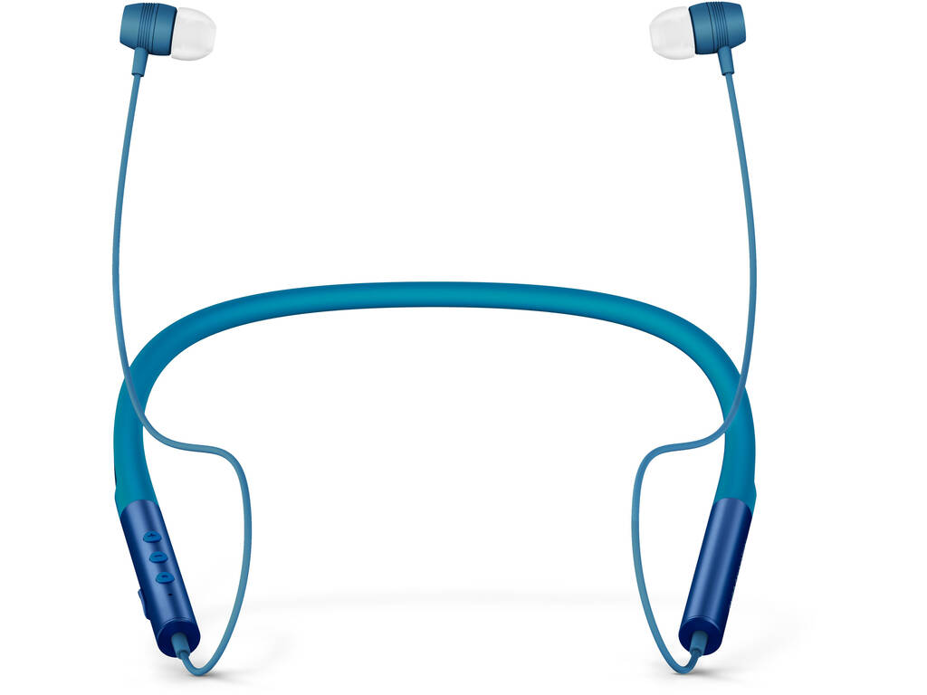 Earphones Kopfhörer Neckband 3 Bluetooth Blue Energy Sistem 44559